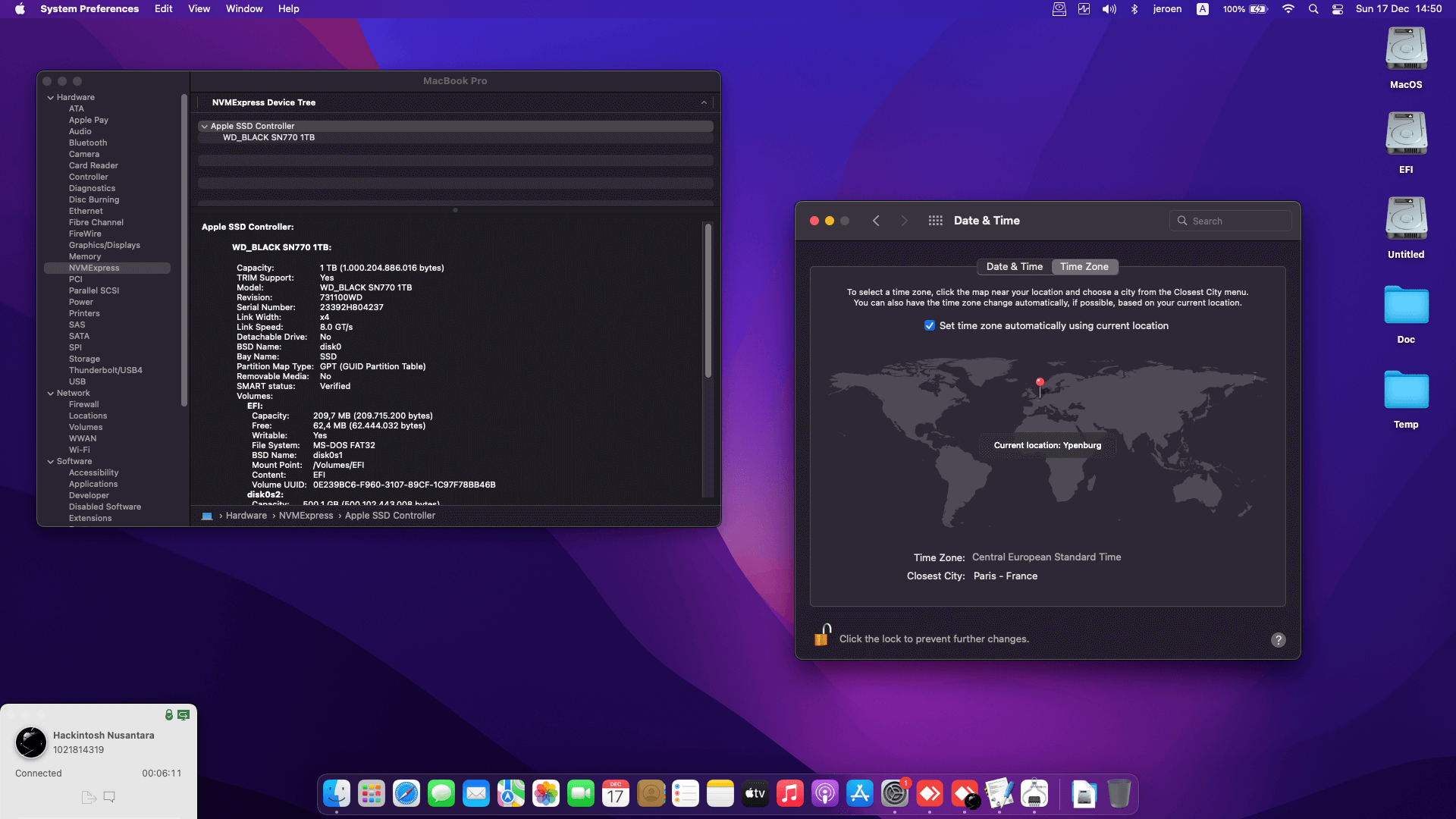 HP Elitebook X360 830 G6 2nd [WhiskeyLake   Intel UHD 8Th Gen + I2C]   OpenCore 1